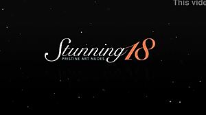 dakota doll teases shaved pussy then fingers to hard solo finish