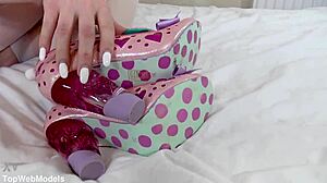 omg cherry's pigtails bounce on this huge cock pov blowjob cum gulp