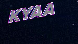 Kyaa craves more of bryan gozzling's nasty skinny anal pounding.