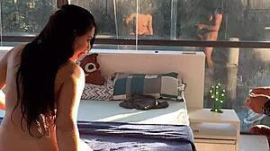 Crossdressing emo slut dominated outdoors lingerie fuck by friends full video