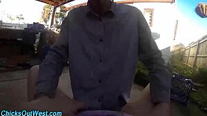 Chubby Australian Lesbians Lick Hairy Pussies Outdoor Reality