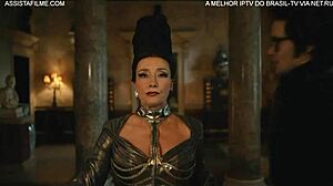 Retro assfucking with erotic anal licking and deep penetration