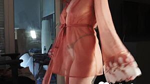 delivery guy trades food for my wet pussy ride