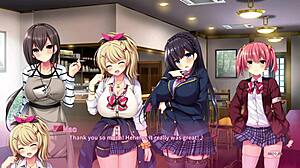 real hentai milf hibari takes monster cock creampie in pussy and mouth