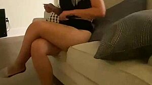 Can my big booty white whore take this fat pussy pounding?