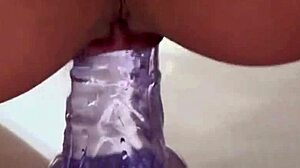 asian babe's restless tongue licks monster cock before rough anal ride