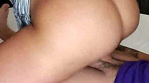 Canela Skin rides Alberto Blanco's monster Spanish cock cowgirl style hard