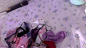 OMG, your stepmom Agatha Dolly catches you stealing her panties!