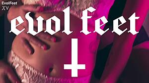 marilou and miss jesus dominate with armpit licking, foot fetish and wet pussy worship