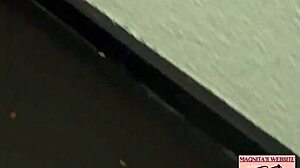 caught me with pink vibrator but real cock finished better