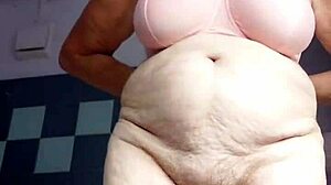 i can't stop watching oma fuck her hairy pussy with that toy every night