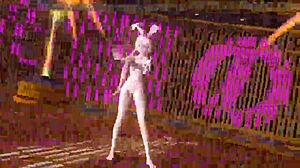 oh god megurine luka's huge tits an big ass in alien bunny costume got me so hard!!