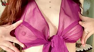 i got so bored alone, now playing with my huge soft ass cheeks nonstop