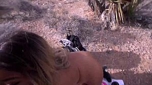 i share a wild desert moment with nina rivera