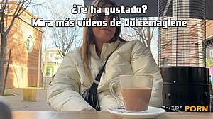 sweet maylene with juicy tits, ready for round two with alex black's monster cock missionary?