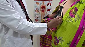 horny doctor fucks patient's big tits in hospital