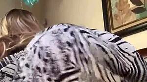 busty ebony nyla storm twerks big booty strips lingerie vibrates wet pussy