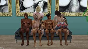 billie and diana take monster bbc gangbang pounding from big black cocks relentlessly