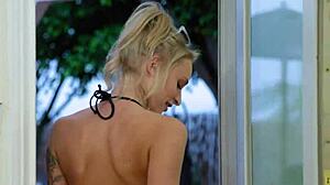 sexy stepmom grabs stepdaughter ex bf for intense taboo play