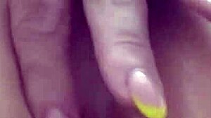 milf fingers anal hole then reveals inner pussy gape and piss