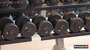 trish stratus hits fitness spots looking athletic and toned