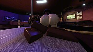 fucking big ass big tits on big black cock rider