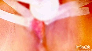 Bound Japanese Amateur Clit Rub During Bondage Massage