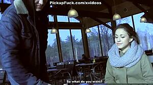 hey sexy snowboard babe ready for real cash facial after group blowjob fun?