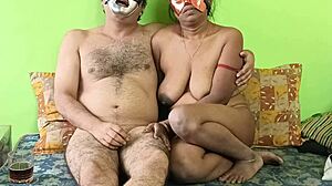 Indian Kolkata Bengali couple offers cash for housewife jerk off joins