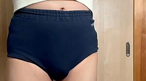 oh my tight swimsuit anal slave training hurts so good