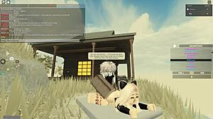 blonde whore deepthroats cumswallows bent over anal doggy missionary tits bounce