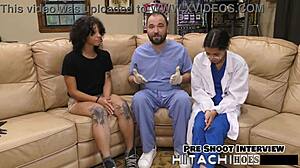 fuck school nicole luva masturbates hairy pussy closeup with vibrator moaning to orgasm backstage