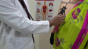 horny doctor fucks patient's big tits in hospital