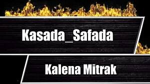 kalena mitrak flashes big clit tan lines then rides dildo pov horny