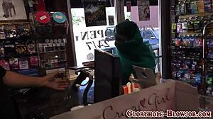 Arab Temptress Savors Thick Black Shaft Deeply