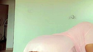 Girl Wiggles and Shakes Her Massive Big Ass