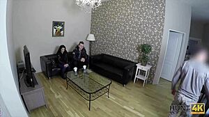 Hunter pounds slutty teen for cash in intense Hunt4k fuck