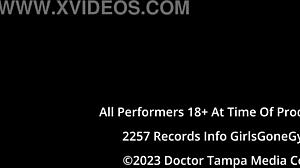 melany lopez spreads wide for tampa university entrance physical exam reveal