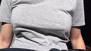 check out my big boobs bouncing wild outdoors horny stepmom artemisia love