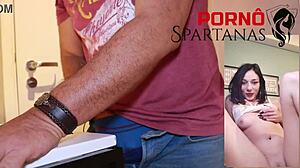 Ever Wonder Why This 18yo Brazilian Hottie Rides That Cock After Watching Mom's Porn?