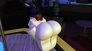 fucking big ass big tits on big black cock rider