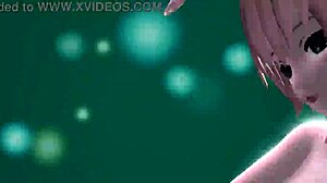 oh god megurine luka's huge tits an big ass in alien bunny costume got me so hard!!