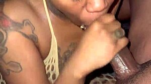 stripper begs for facial but takes huge creampie load