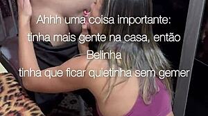 belinha's morning romp with two hung studs preview