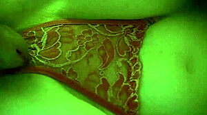 Colleague Yanks Panties Aside for Hot Fuck