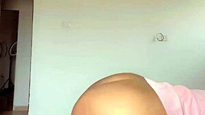 Girl Wiggles and Shakes Her Massive Big Ass