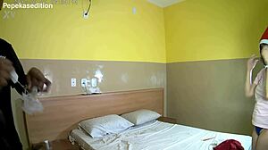 sexy young wife offers her tight ass