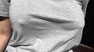 check out my big boobs bouncing wild outdoors horny stepmom artemisia love