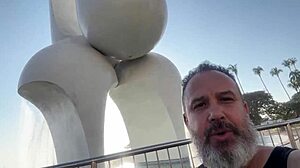 amateur brazilian may silva rides huge cock bareback in salvador car