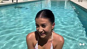 cheating wife rides bbc poolboy cock on sneaky work trip